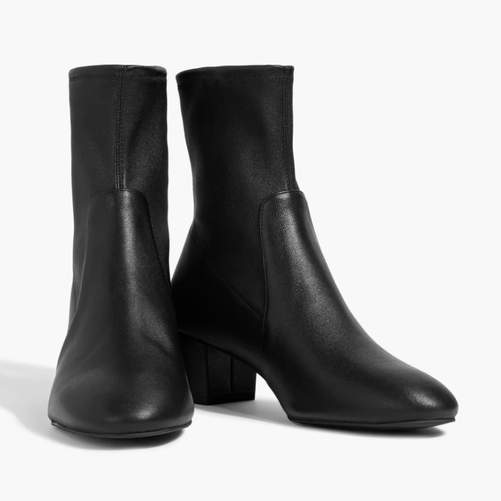 STUART WEITZMAN Sofia 50 stretch-leather sock boots - Picture 3 of 11